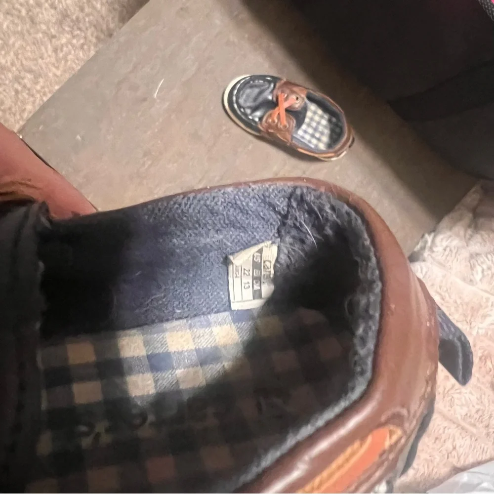 Carter's Brown and Blue Loafers for Kids